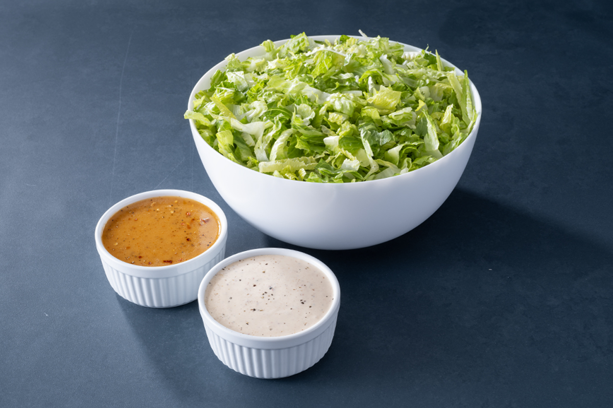 Salad Base Add On: Includes Lettuce and Dressings